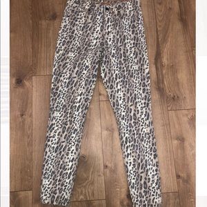 Cheetah and Snake Print Joe’s Jeans